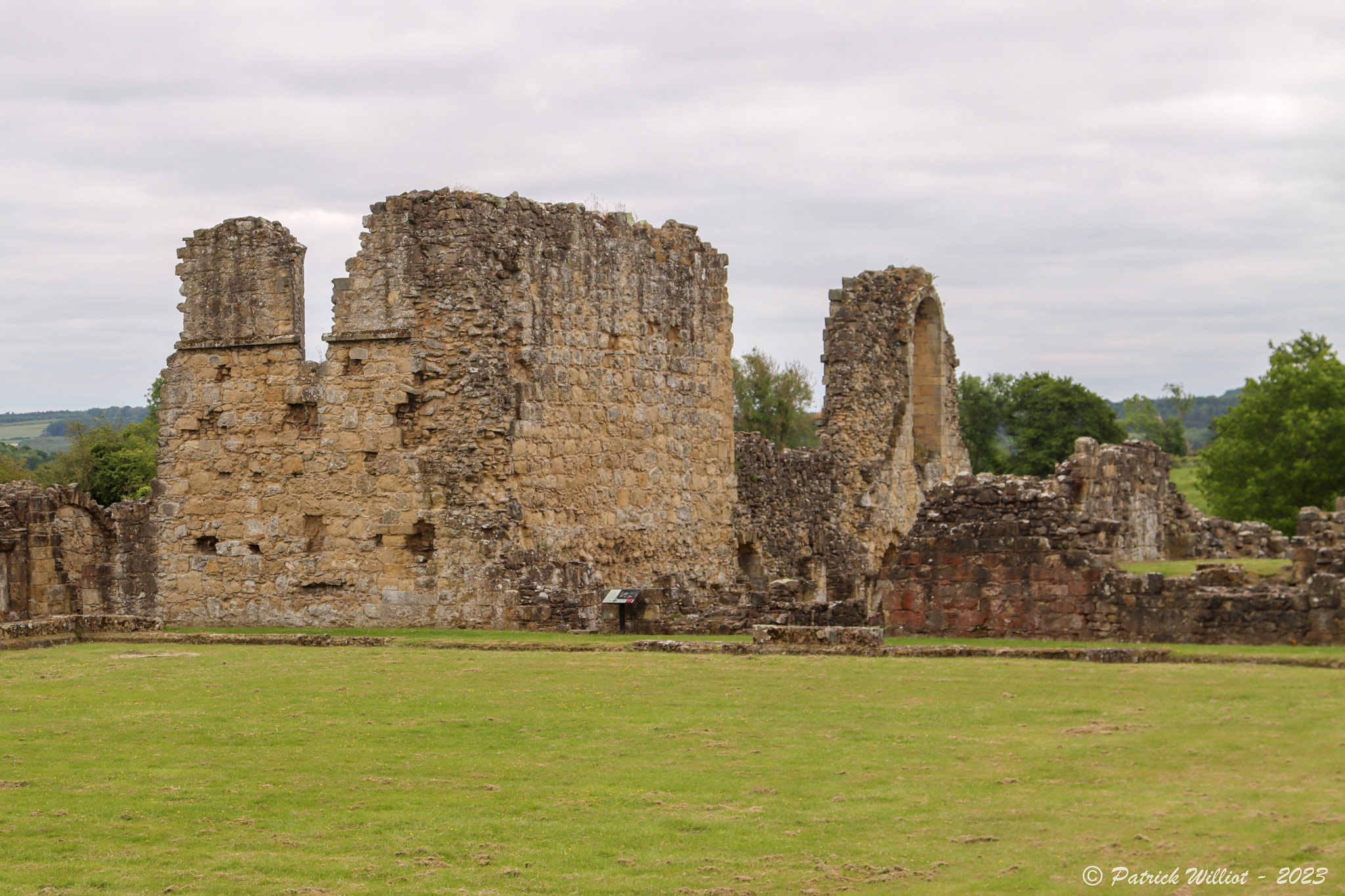 Byland Abbey, North York Moors National Park